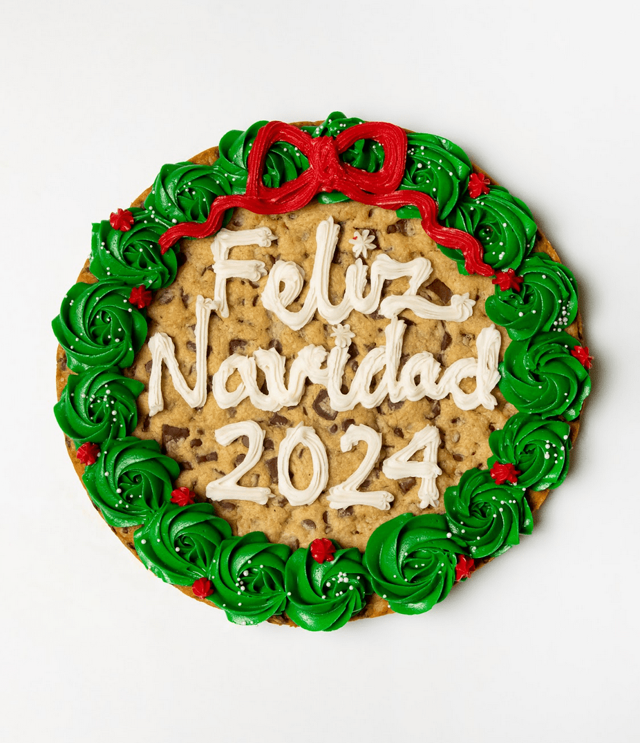 Galletota "Feliz Navidad" Corona - La Divinata, El mejor pastel de Monterrey ahora también en México
