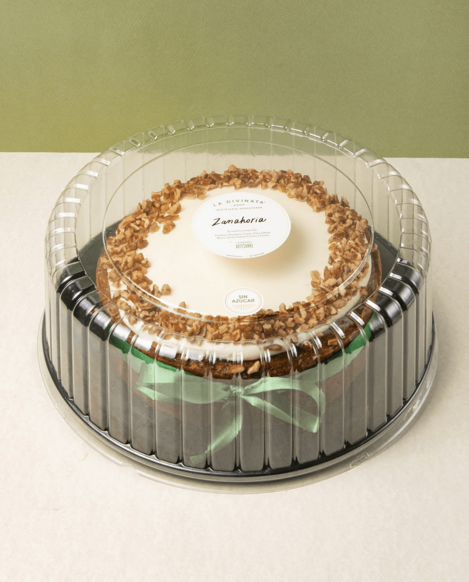 Pastel Zanahoria sin Azúcar - La Divinata, El mejor pastel de Monterrey ahora también en México