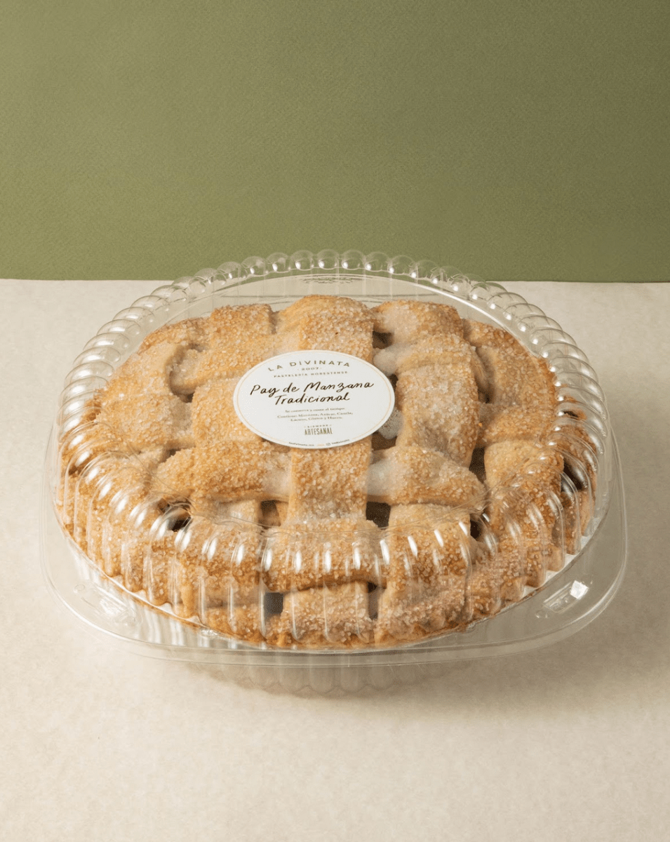 Pay de Manzana Tradicional - La Divinata, El mejor pastel de Monterrey ahora también en México