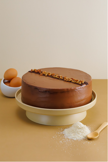 Pastel de Vainilla Chocolate Keto