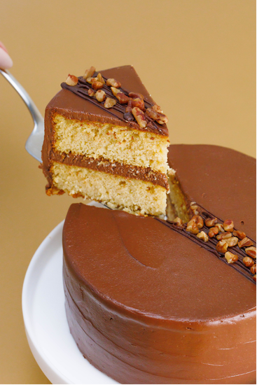 Pastel de Vainilla Chocolate Keto