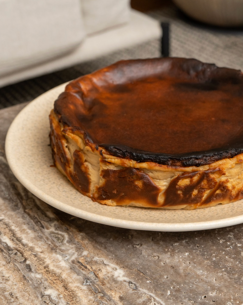 Tarta Vasca Carajillo - La Divinata x Como Comí