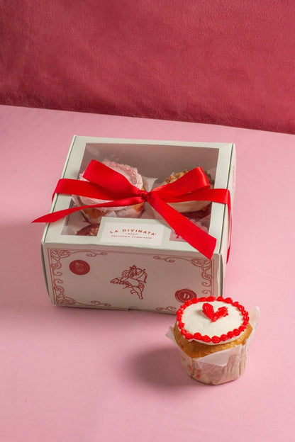 Caja 4 Muffins SV26 - La Divinata, El mejor pastel de Monterrey ahora también en México