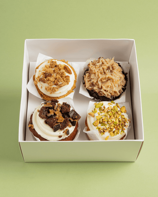 Caja Surtida de 4 Muffins - La Divinata, El mejor pastel de Monterrey ahora también en México