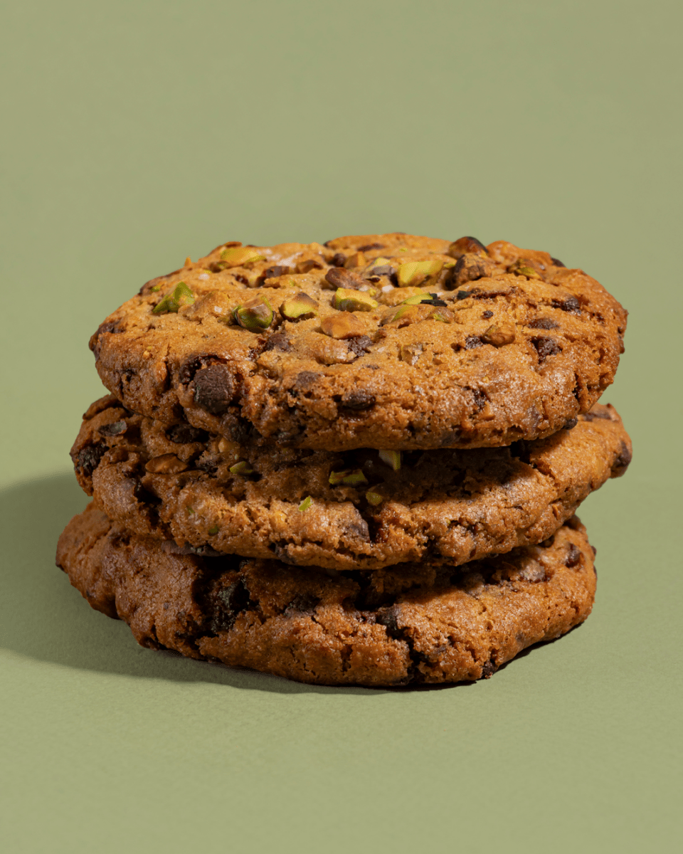 Galleta Chocochip Pistache - La Divinata, El mejor pastel de Monterrey ahora también en México