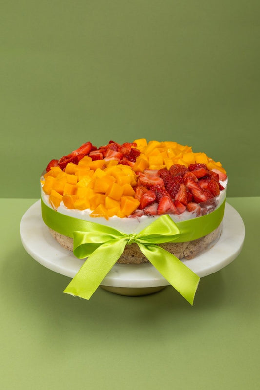 Mostachón de Mango con Fresas - La Divinata, El mejor pastel de Monterrey ahora también en México