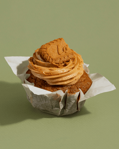 Muffin del Mes: Lotus Biscoff - La Divinata, El mejor pastel de Monterrey ahora también en México