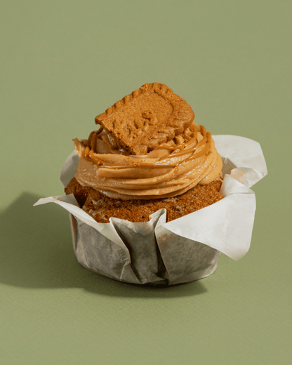 Muffin del Mes: Lotus Biscoff - La Divinata, El mejor pastel de Monterrey ahora también en México