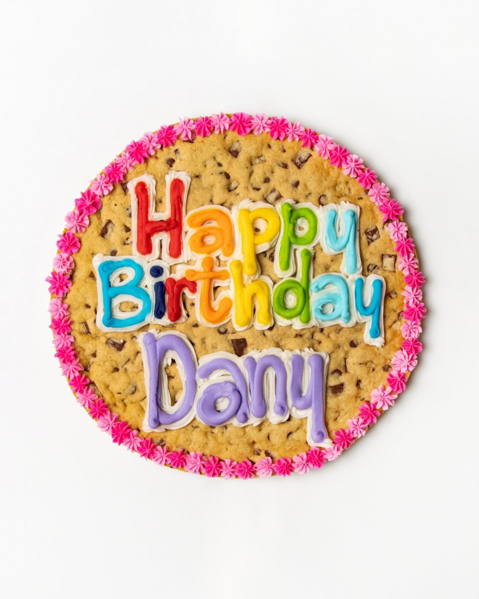 BIG COOKIE - BIRTHDAY #2 - La Divinata, El mejor pastel de Monterrey ahora también en México