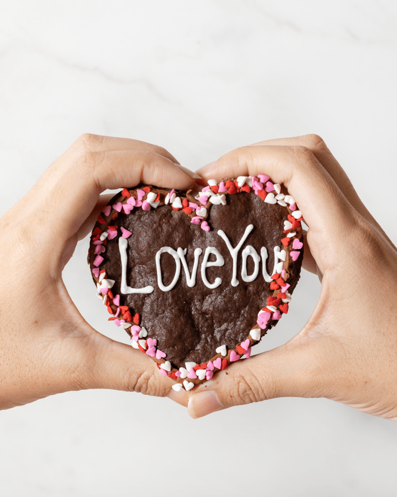 Brownie Individual San Valentin SV22 - La Divinata, El mejor pastel de Monterrey ahora también en México