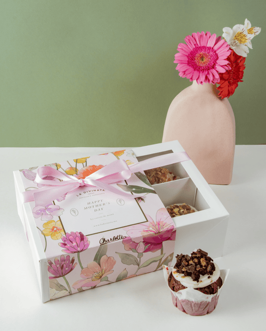 Caja con 6 Muffin MOM23 - La Divinata, El mejor pastel de Monterrey ahora también en México