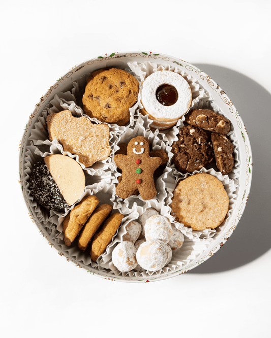Caja de Galletas Redonda Nav23 - La Divinata, El mejor pastel de Monterrey ahora también en México