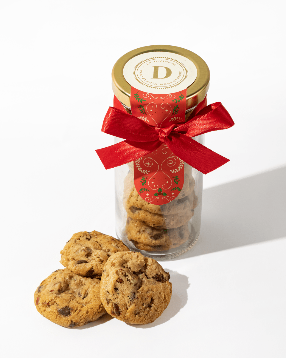 Chocolate Chip Cookie Mini Jar Nav23 - La Divinata, El mejor pastel de Monterrey ahora también en México
