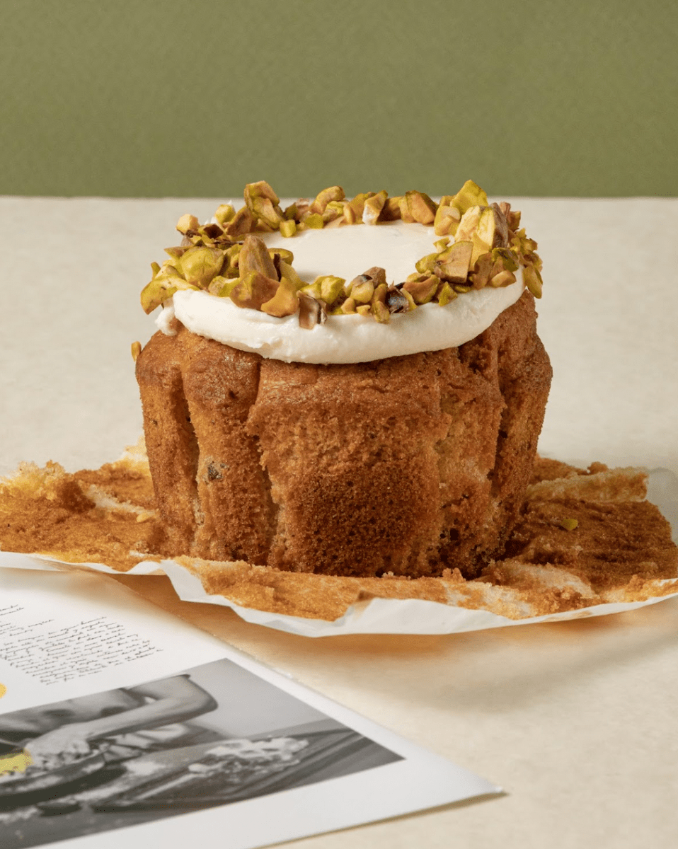 Muffin Pistache sin Azúcar - La Divinata, El mejor pastel de Monterrey ahora también en México